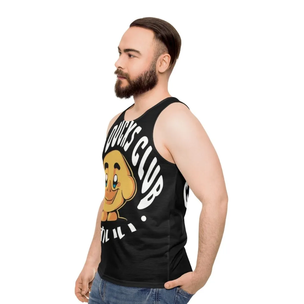 Adorable Ducks Unisex Tank Top for Stylish Animal Lovers