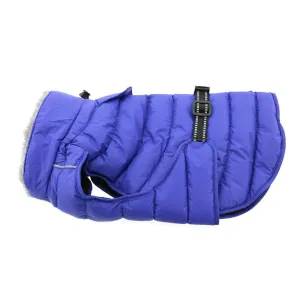 Alpine Extreme Weather Puffer Dog Coat - Blue