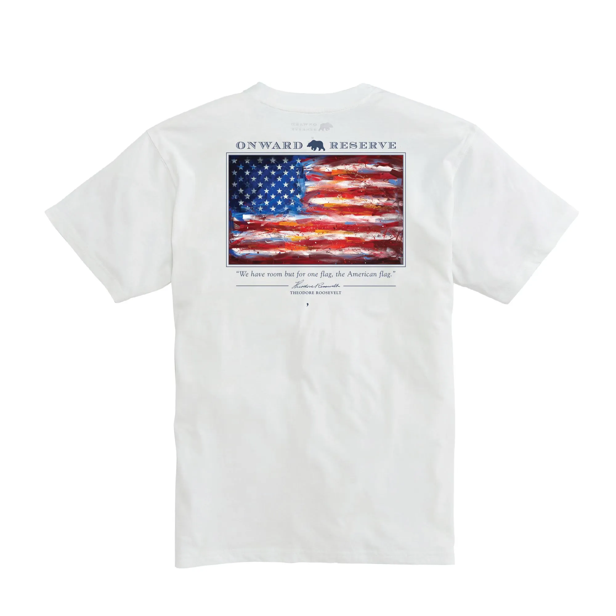 American Flag Short Sleeve Tee