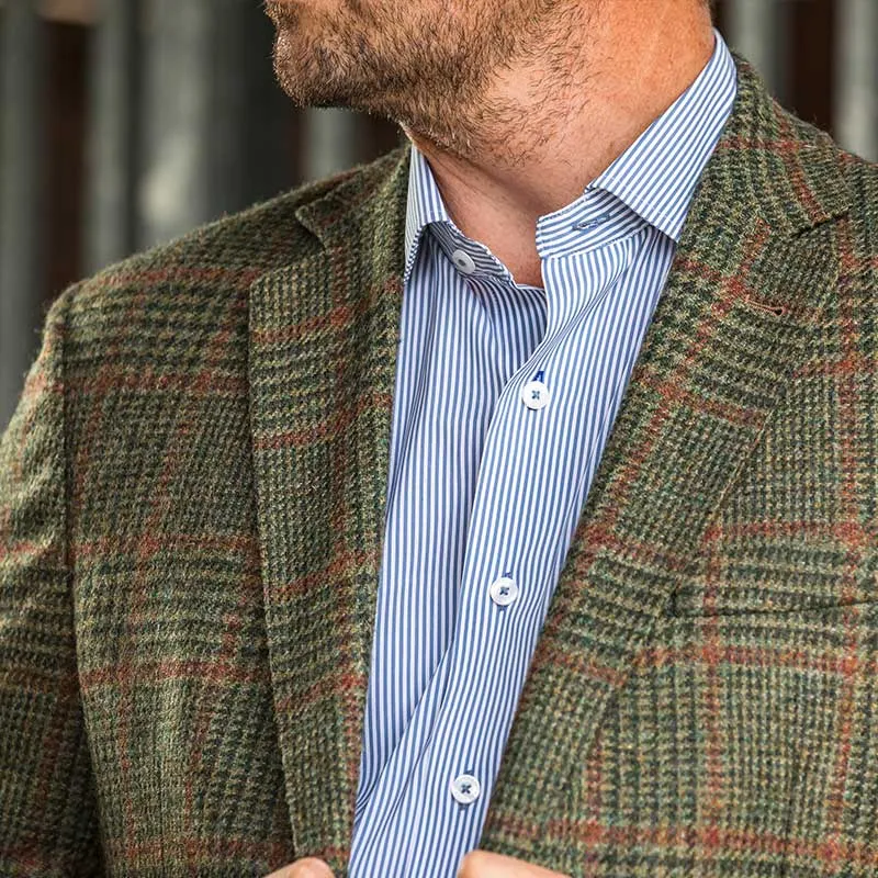 Calliste/Autumn Check Sport Coat - Calliste Green