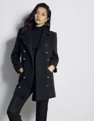 Charcoal Chic Peacoat