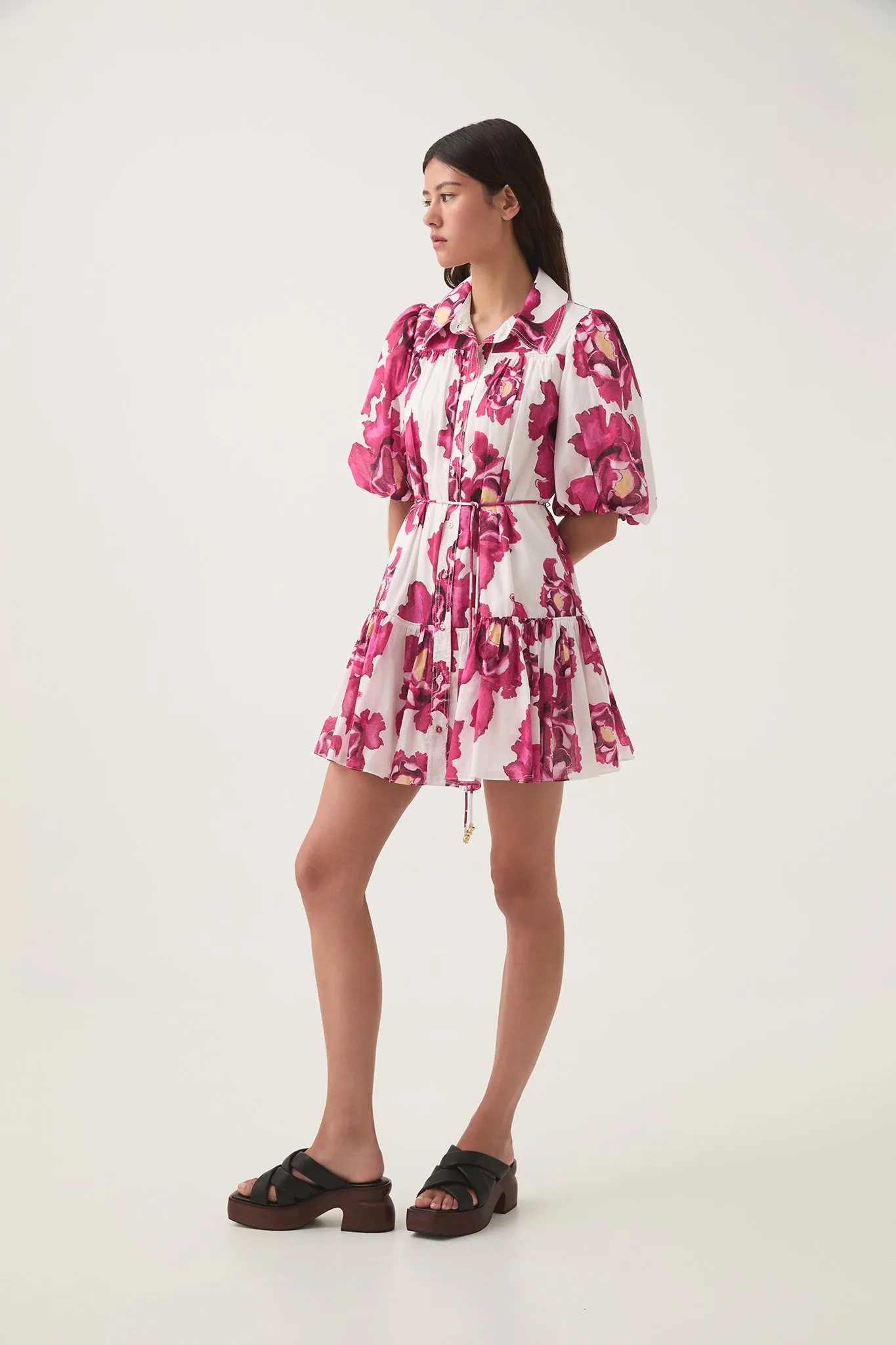 Eliza Smock Mini Dress