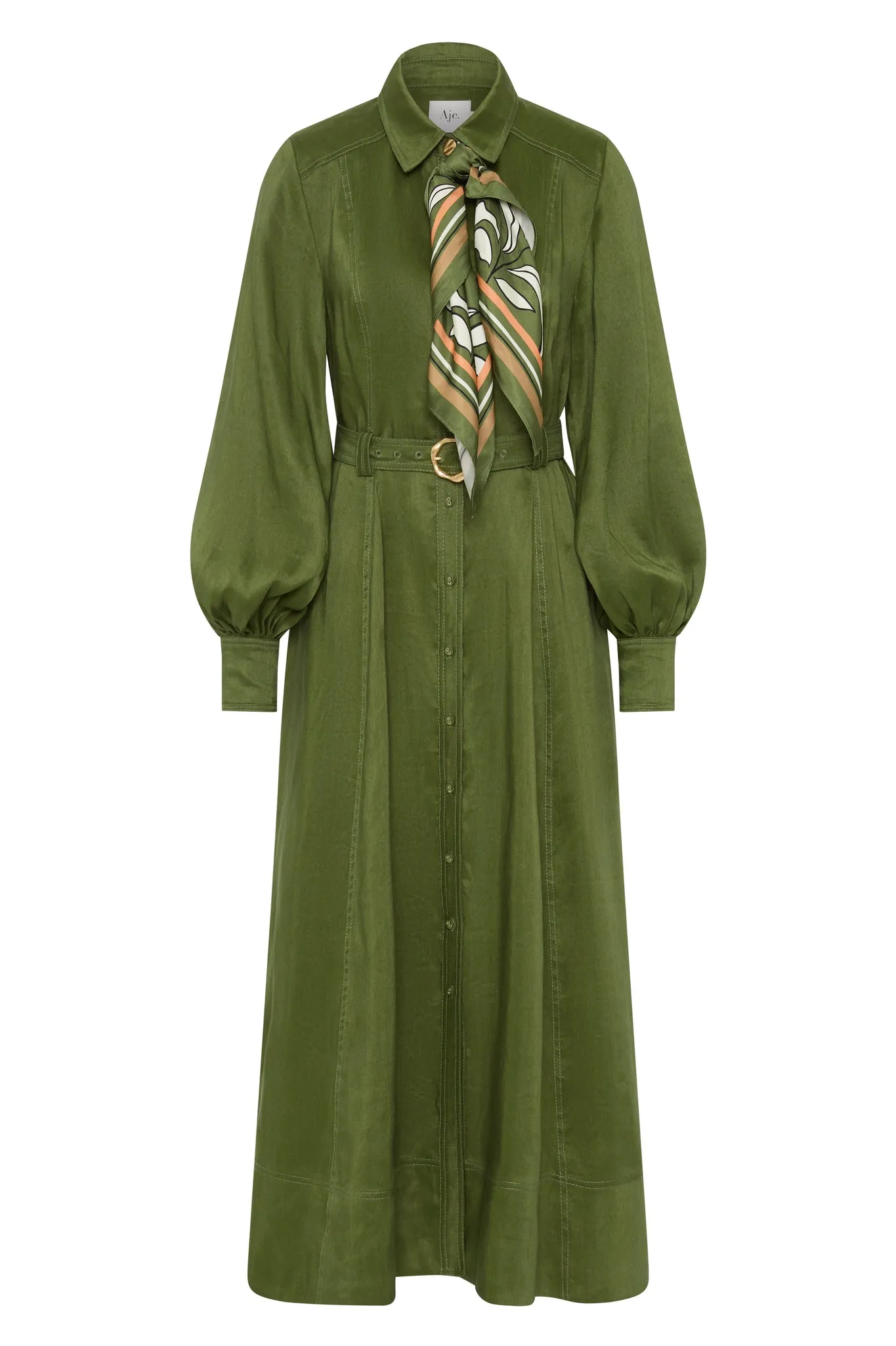 Enchanter Scarf Midi Dress