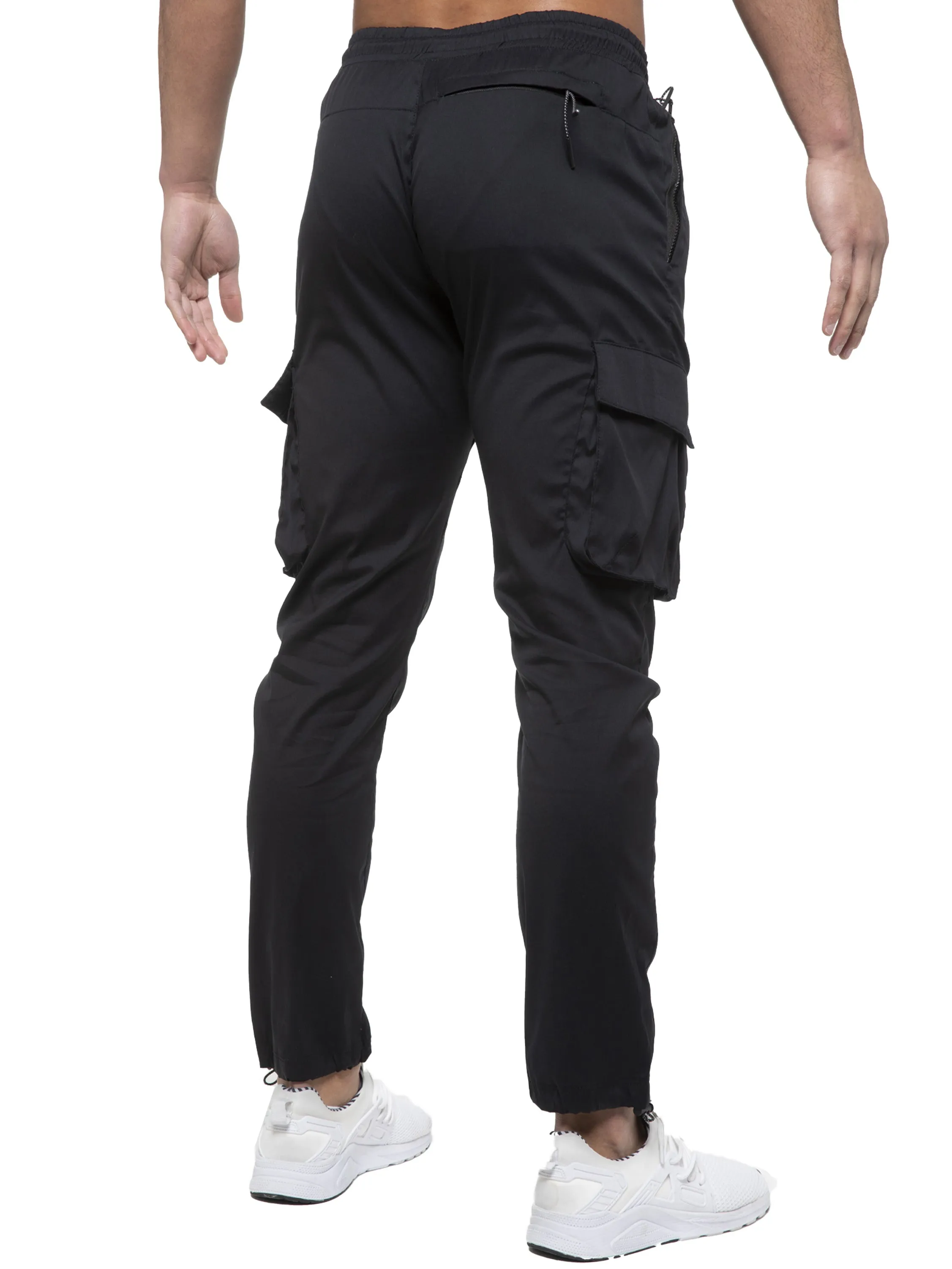 Enzo | Mens Cargo Track Pants