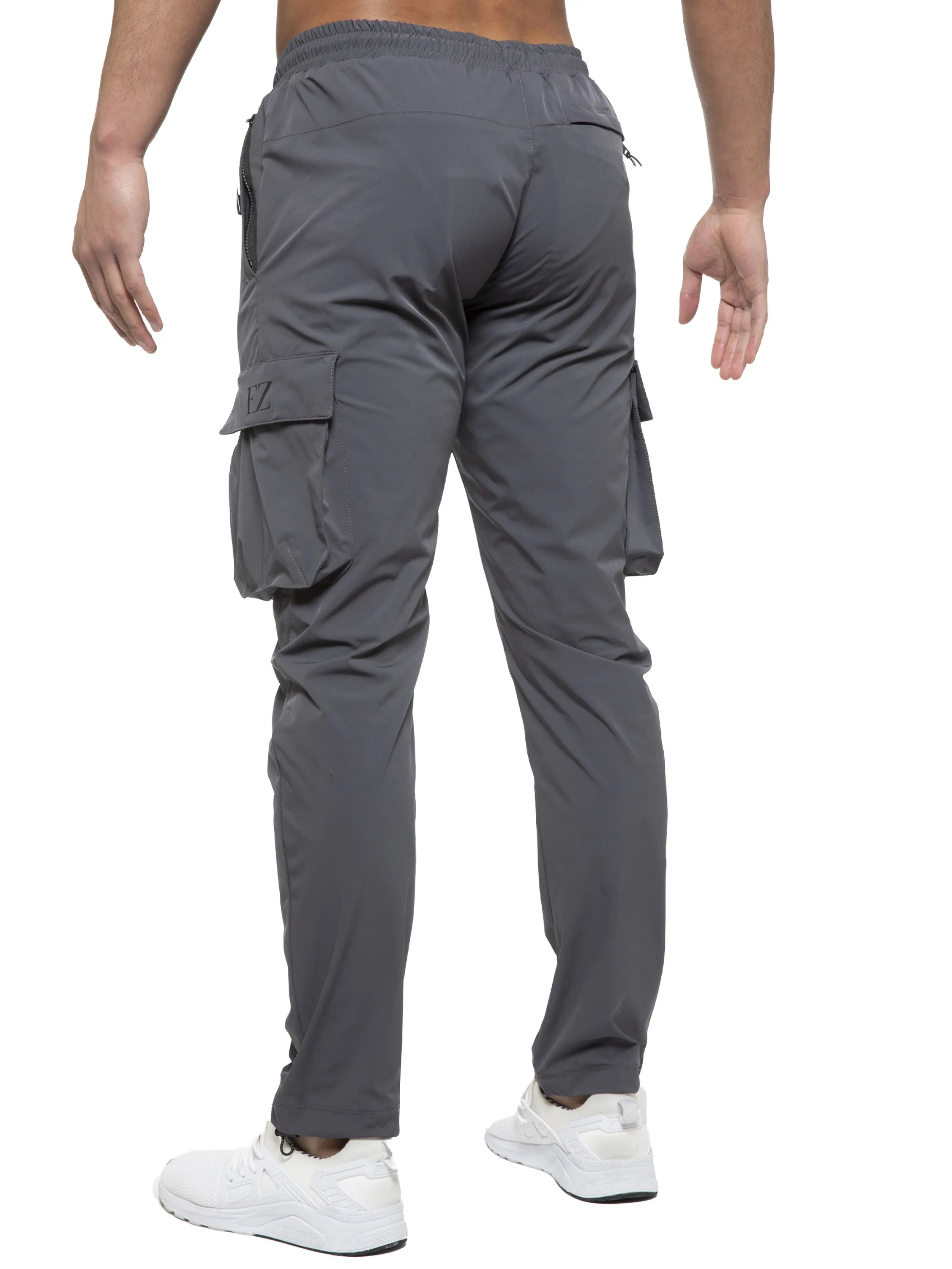 Enzo | Mens Cargo Track Pants