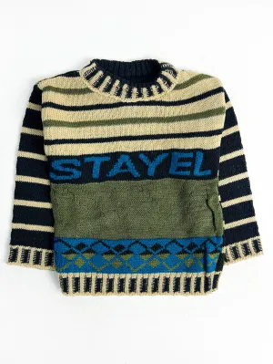 Fawn Full Sleeve Sweater For Kids MN KSW14