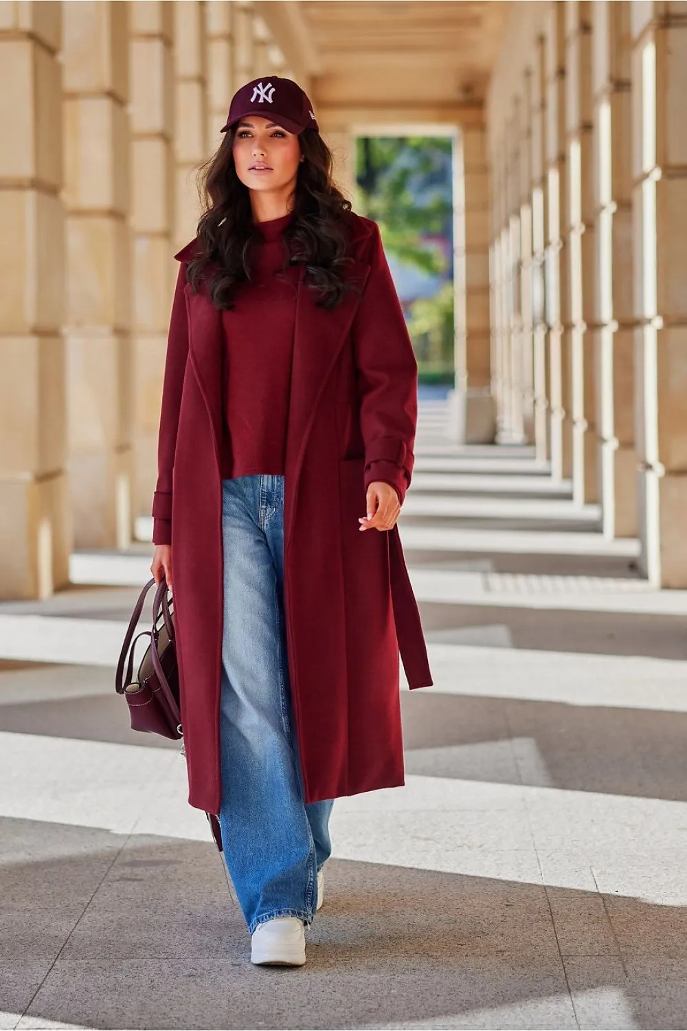 Full Length Belted Coat