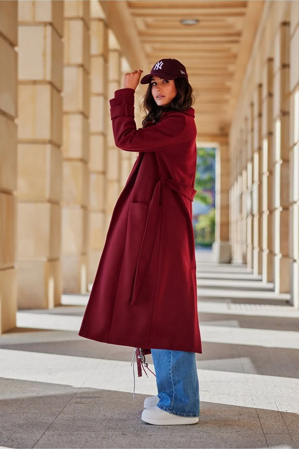 Full Length Belted Coat