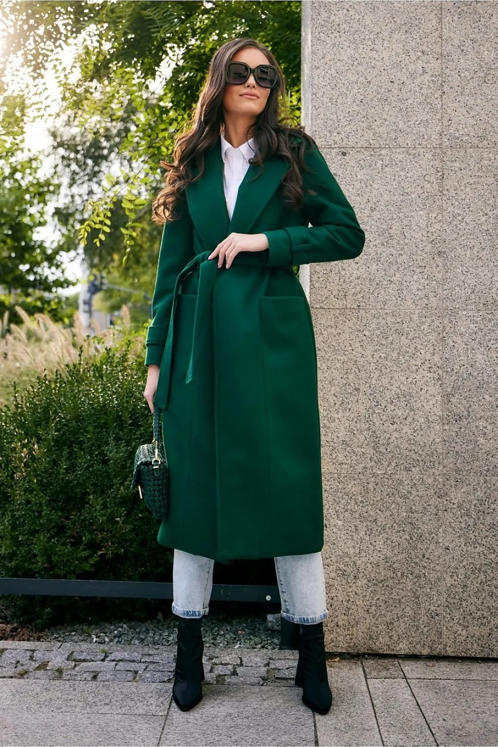 Full Length Belted Coat