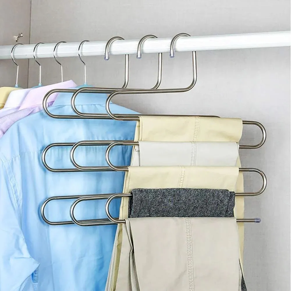 Heavy-Duty Stainless Steel Clothes Hanger