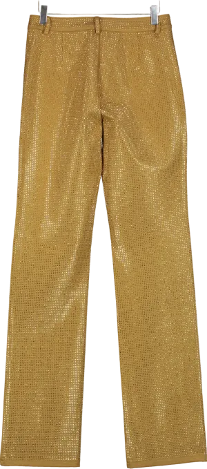 I.AM.GIA Gold Mariah Trousers UK M