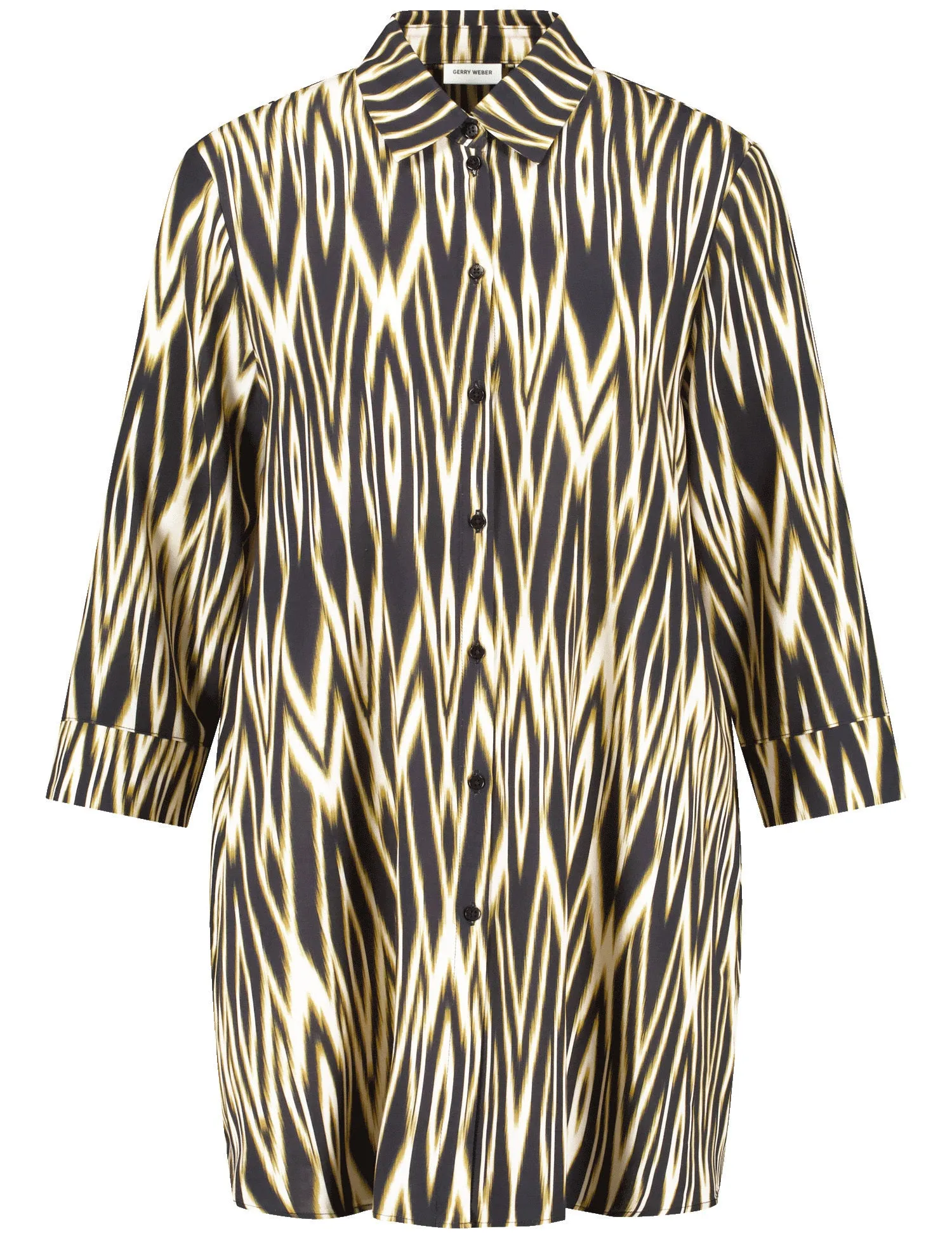 Ikat Print Blouse