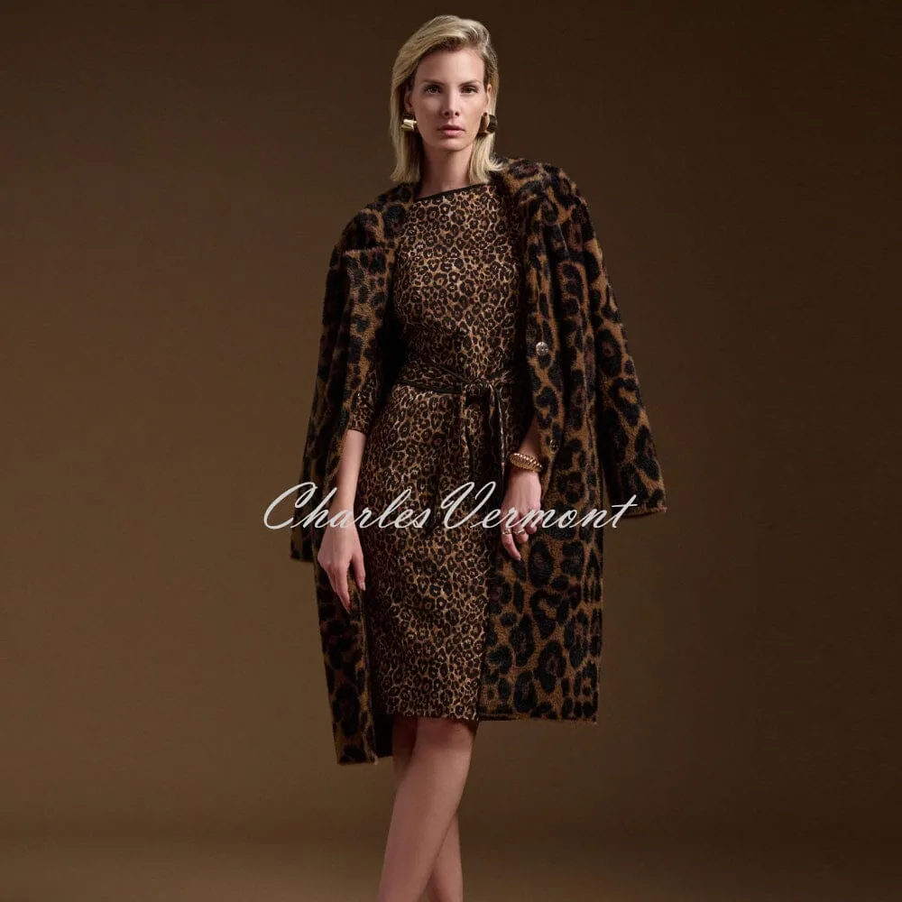 Joseph Ribkoff Animal Print Coat - Style 244956