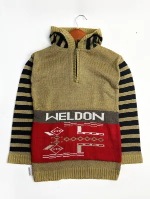 Light Brown Full Sleeve Sweater For Kids MN KSW30