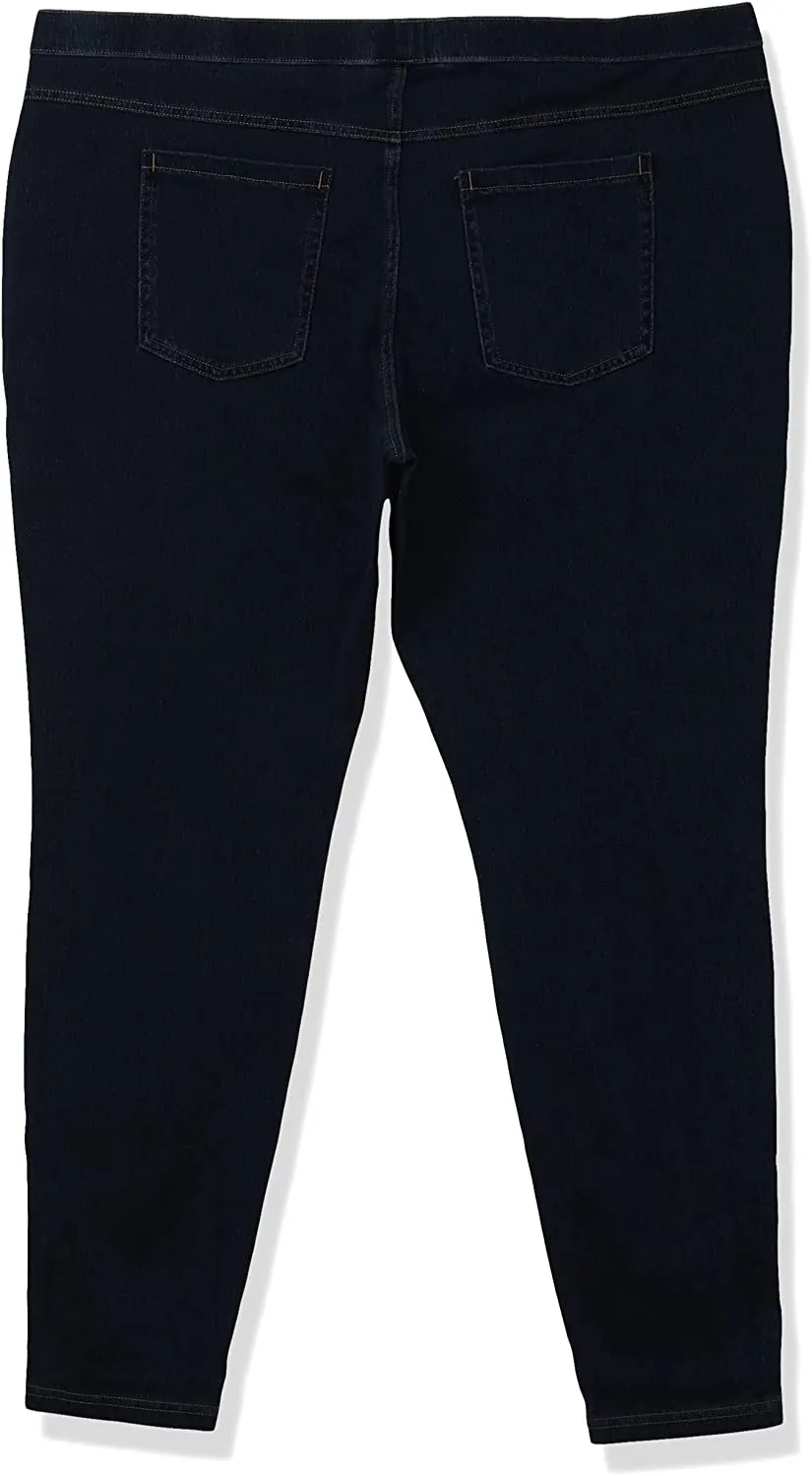 No Nonsense Women's Classic Indigo Denim Jean Leggings