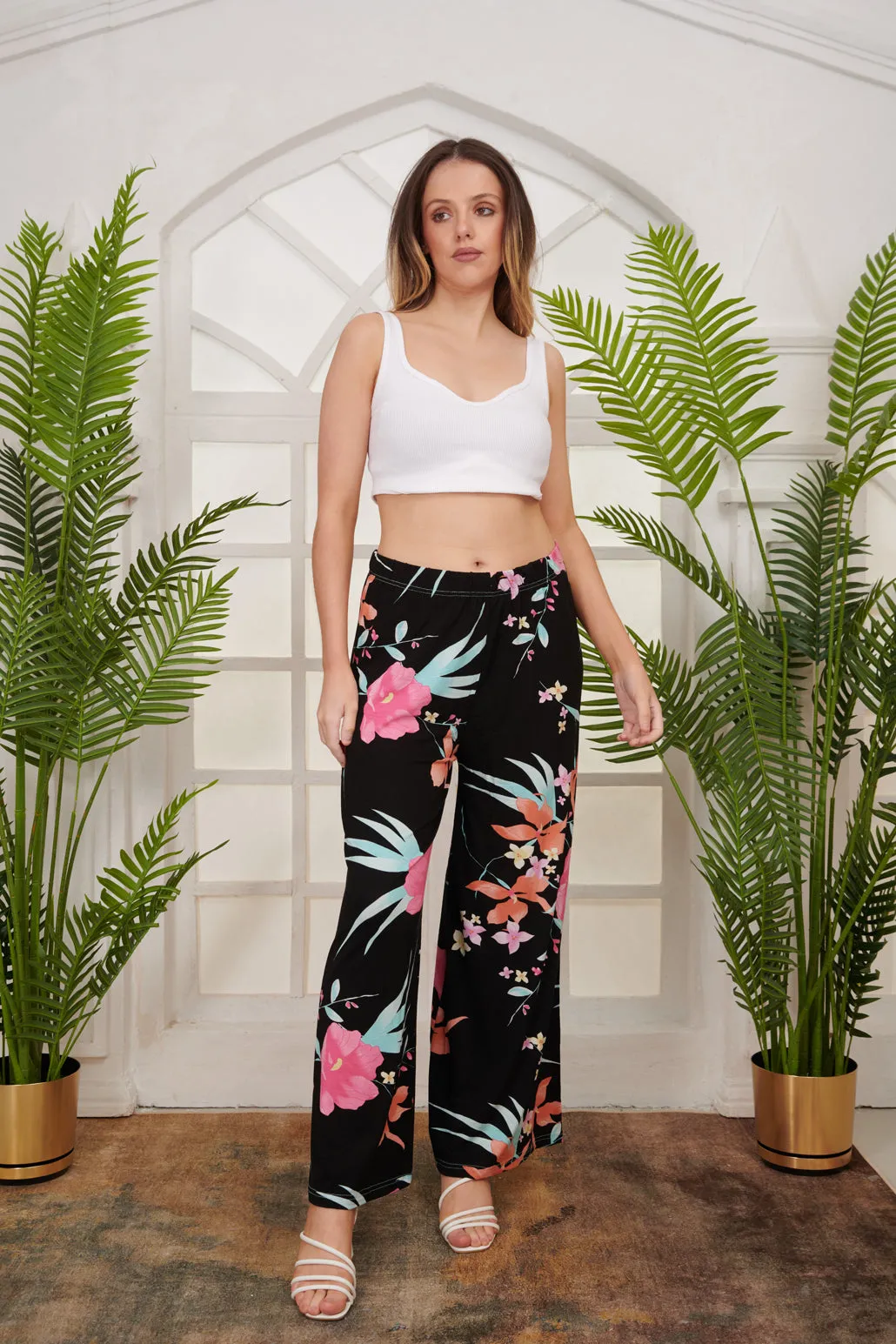 Palazzo Trouser Floral Print