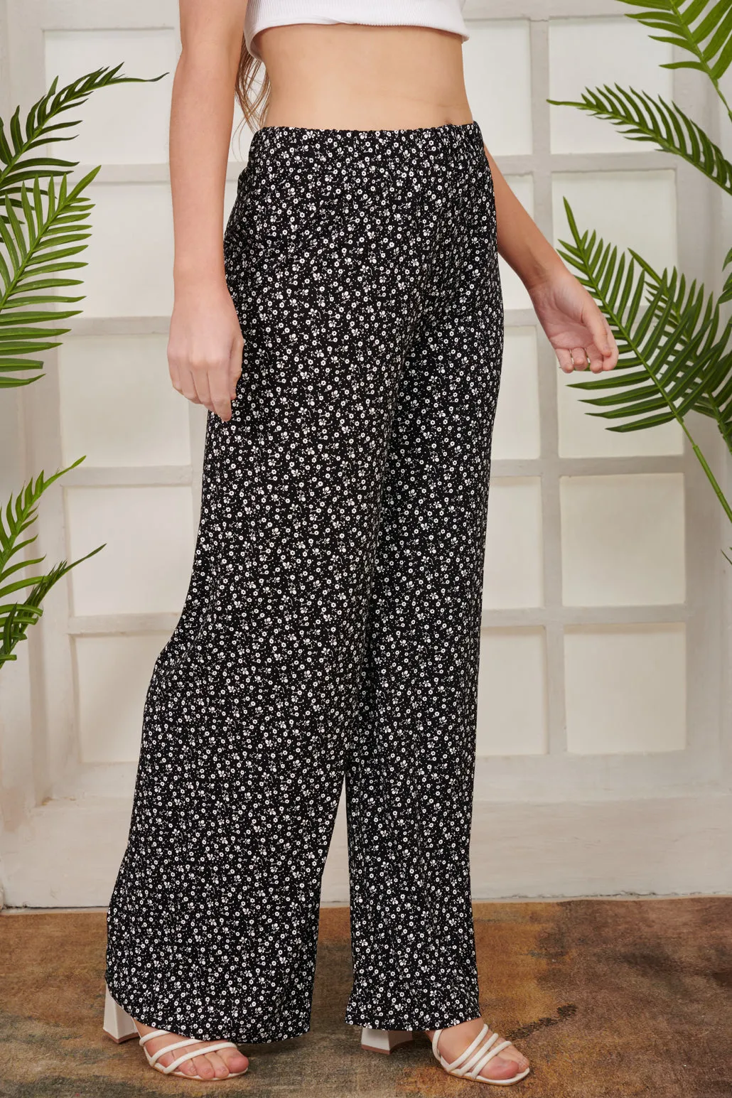 Palazzo Trouser Floral Print