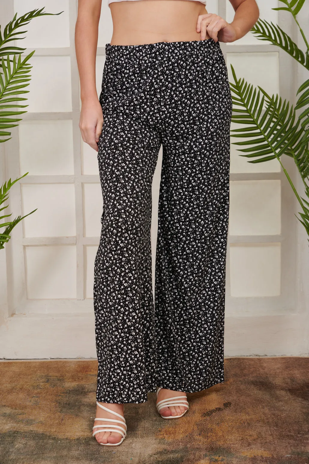 Palazzo Trouser Floral Print