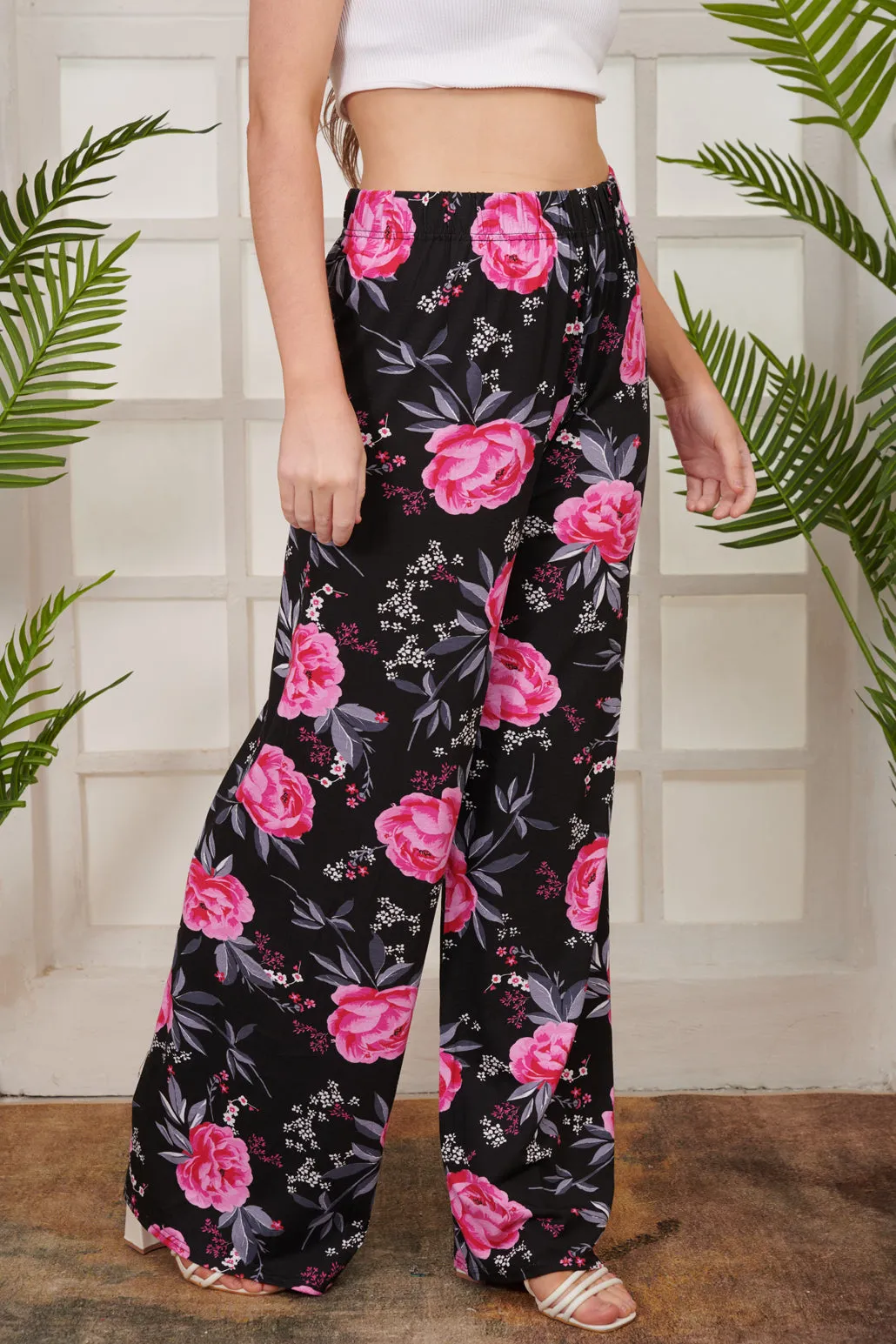 Palazzo Trouser Floral Print