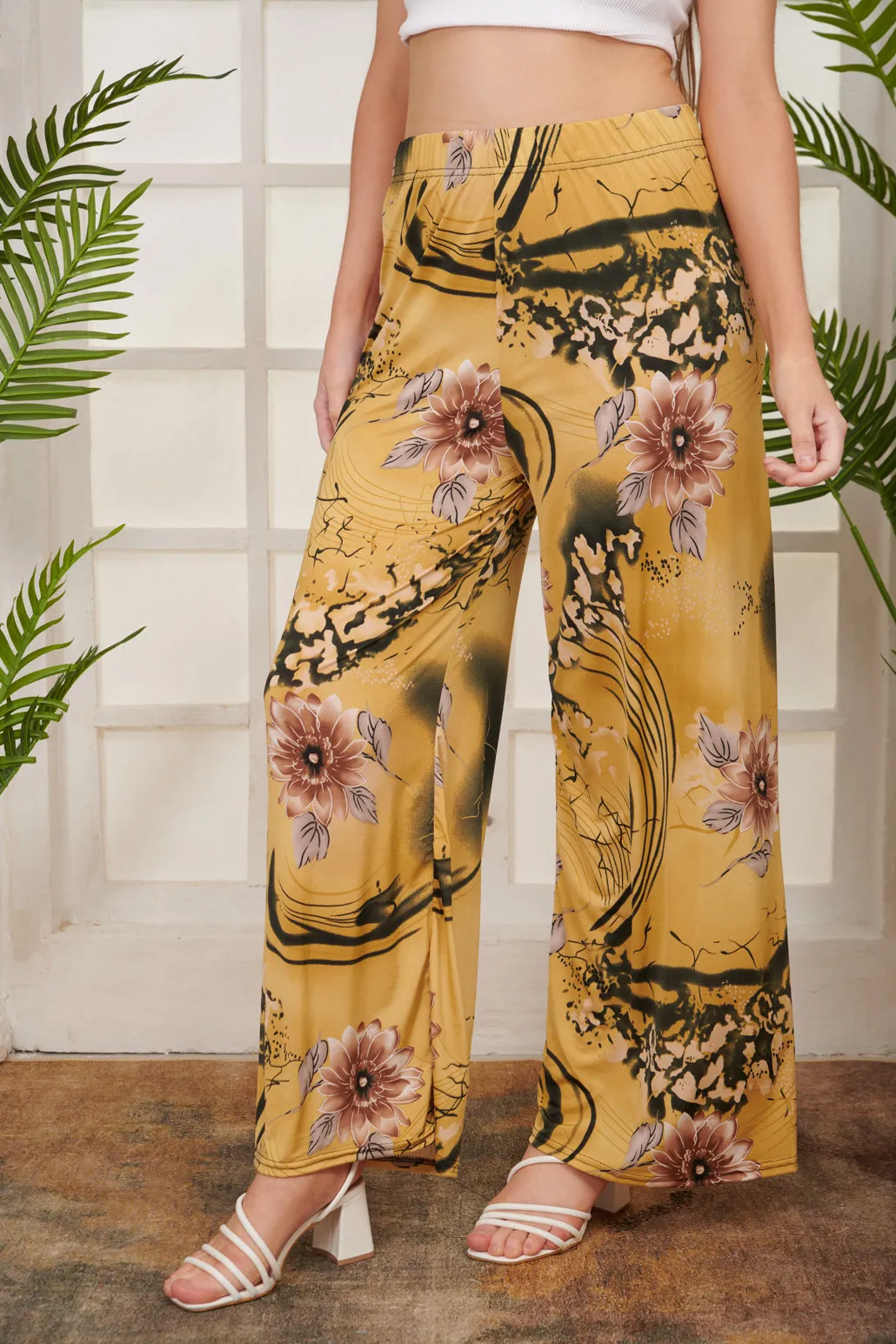 Palazzo Trouser Floral Print