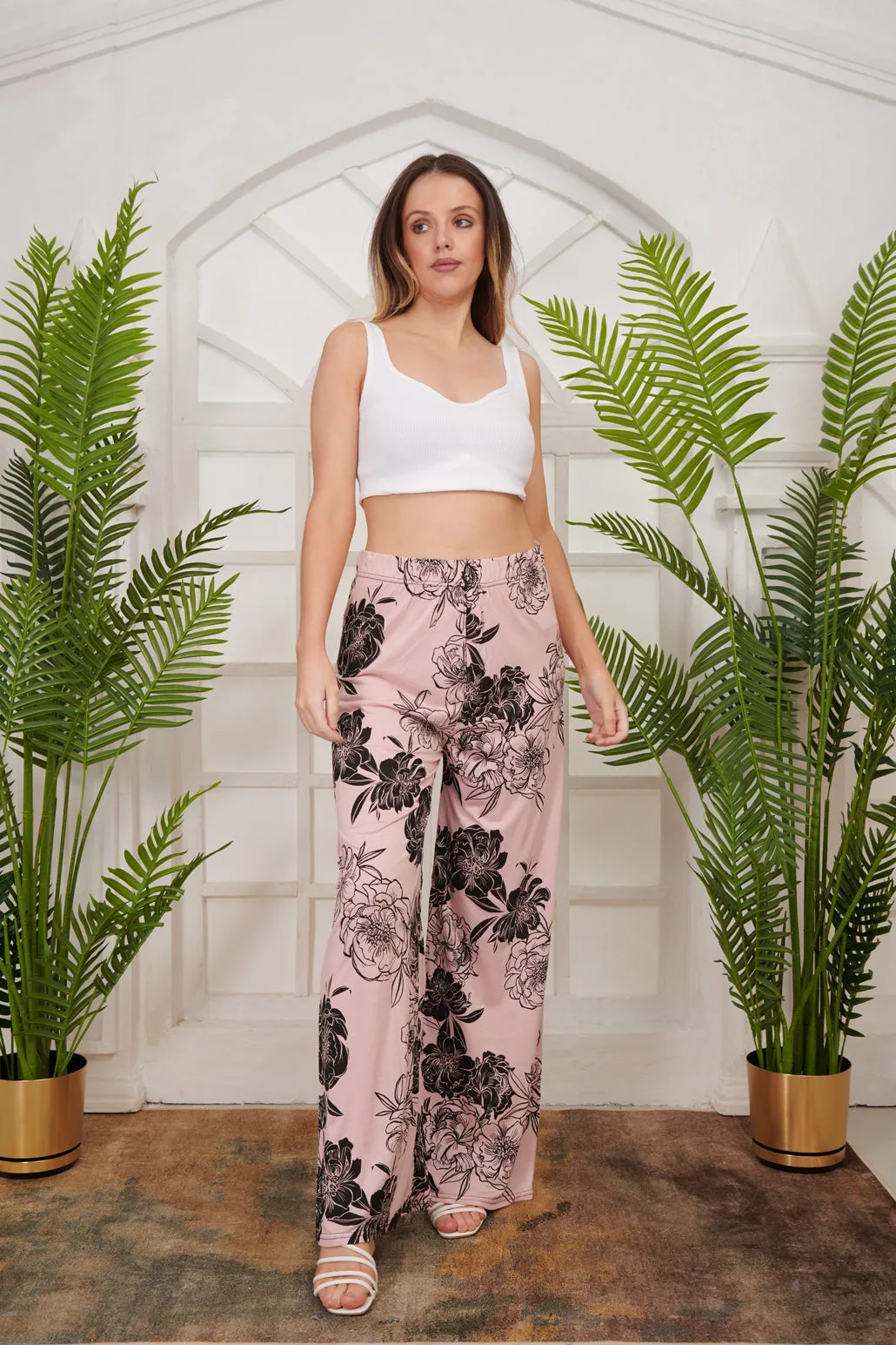 Palazzo Trouser Floral Print