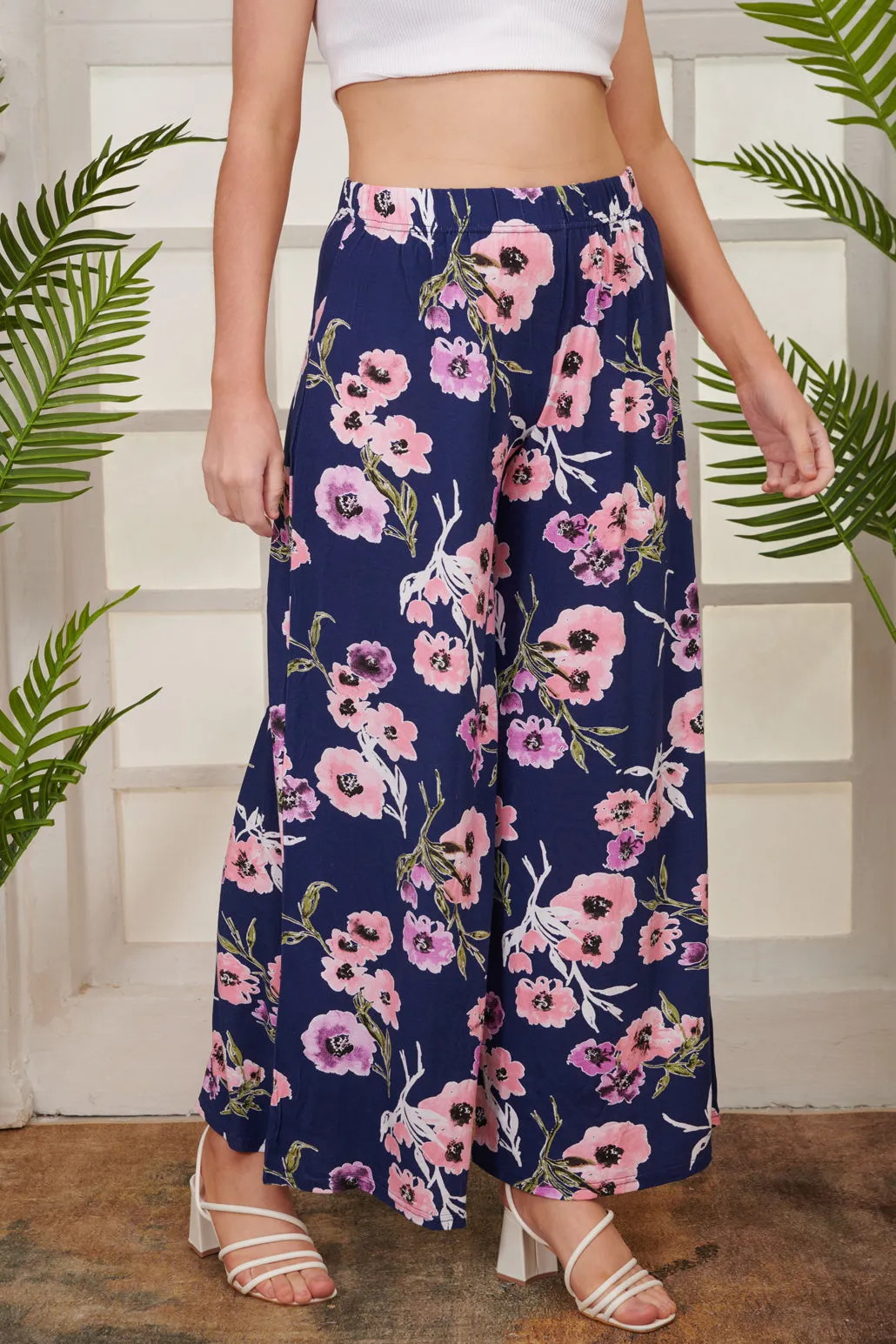 Palazzo Trouser Floral Print