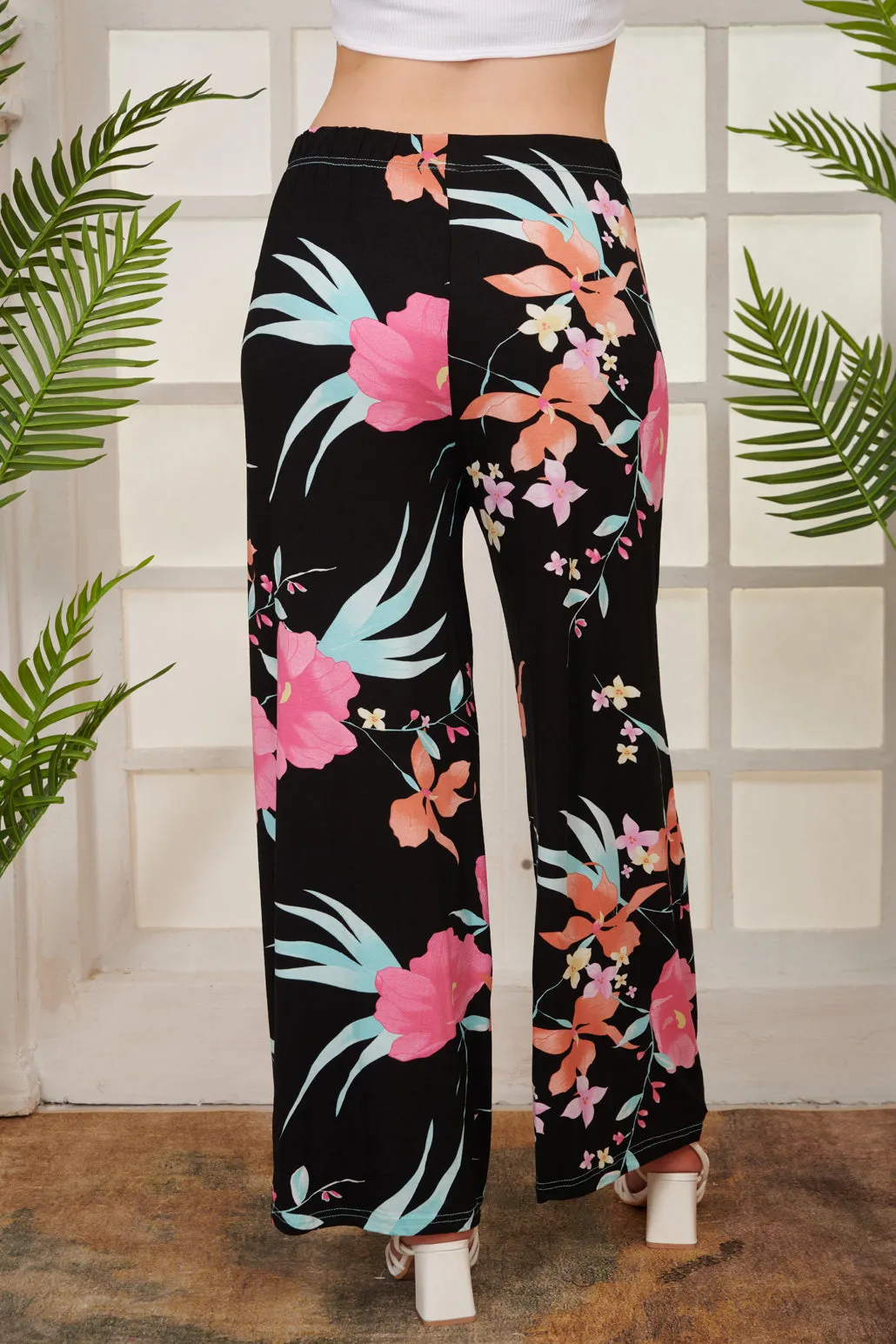 Palazzo Trouser Floral Print