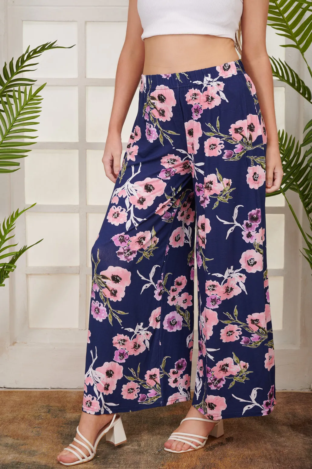 Palazzo Trouser Floral Print