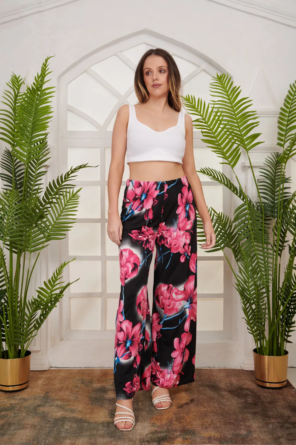 Palazzo Trouser Floral Print