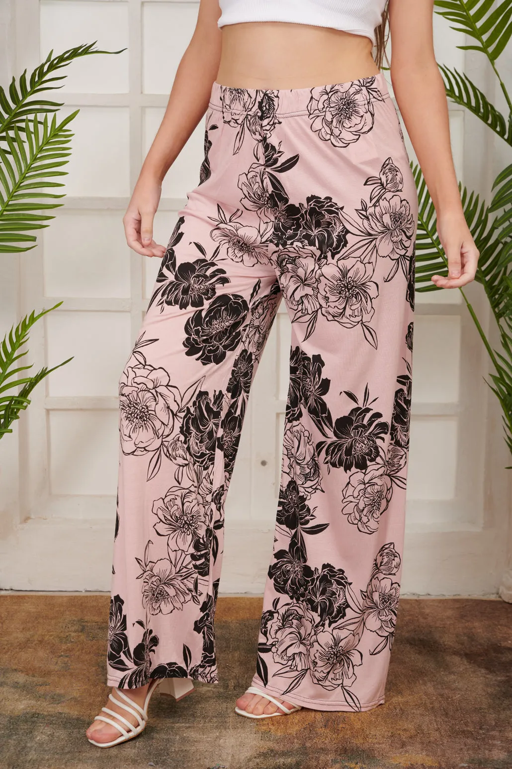 Palazzo Trouser Floral Print