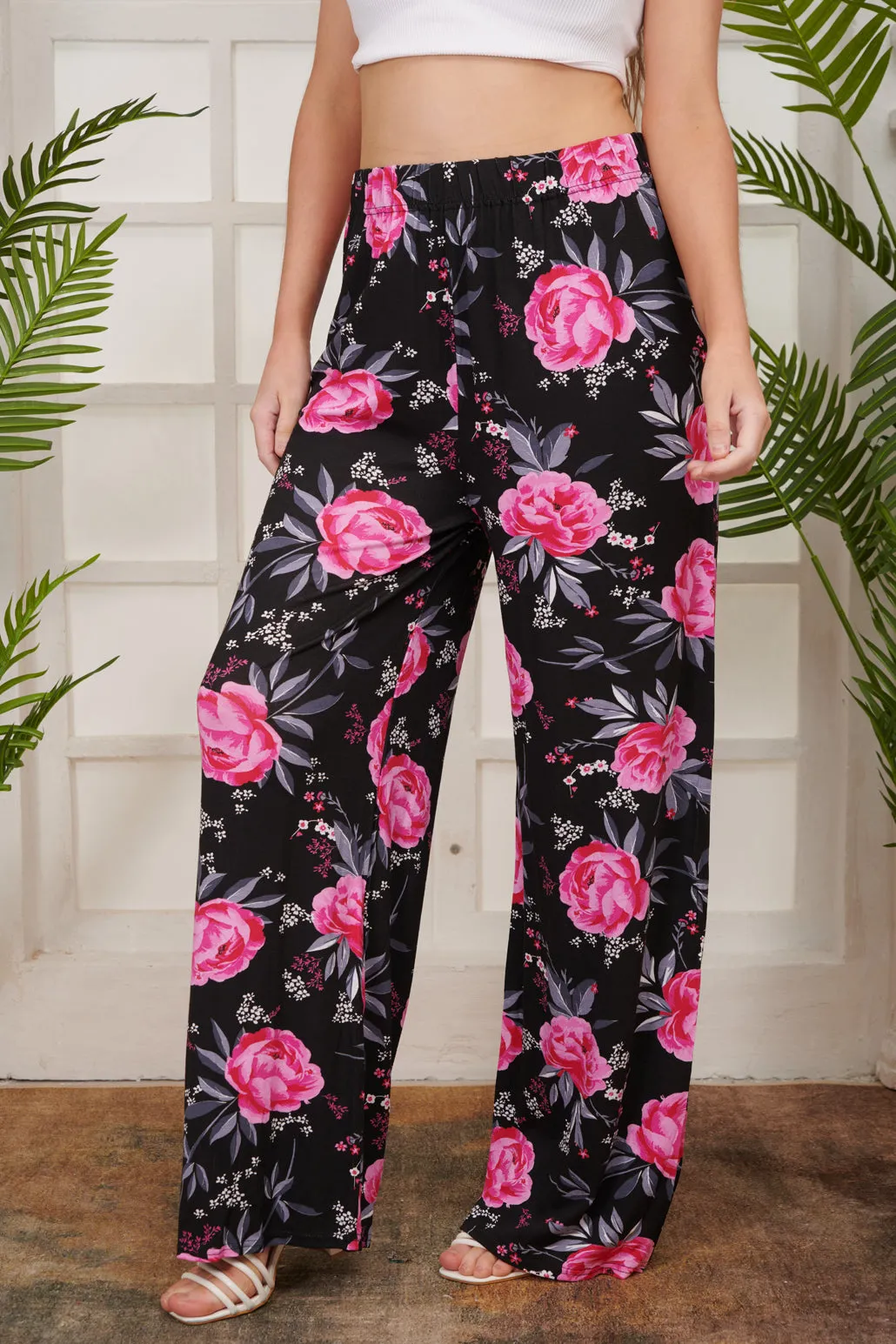 Palazzo Trouser Floral Print