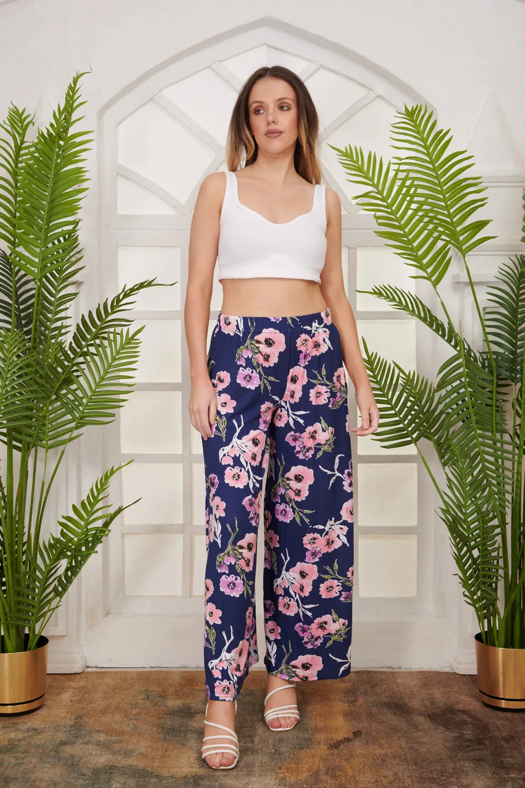 Palazzo Trouser Floral Print