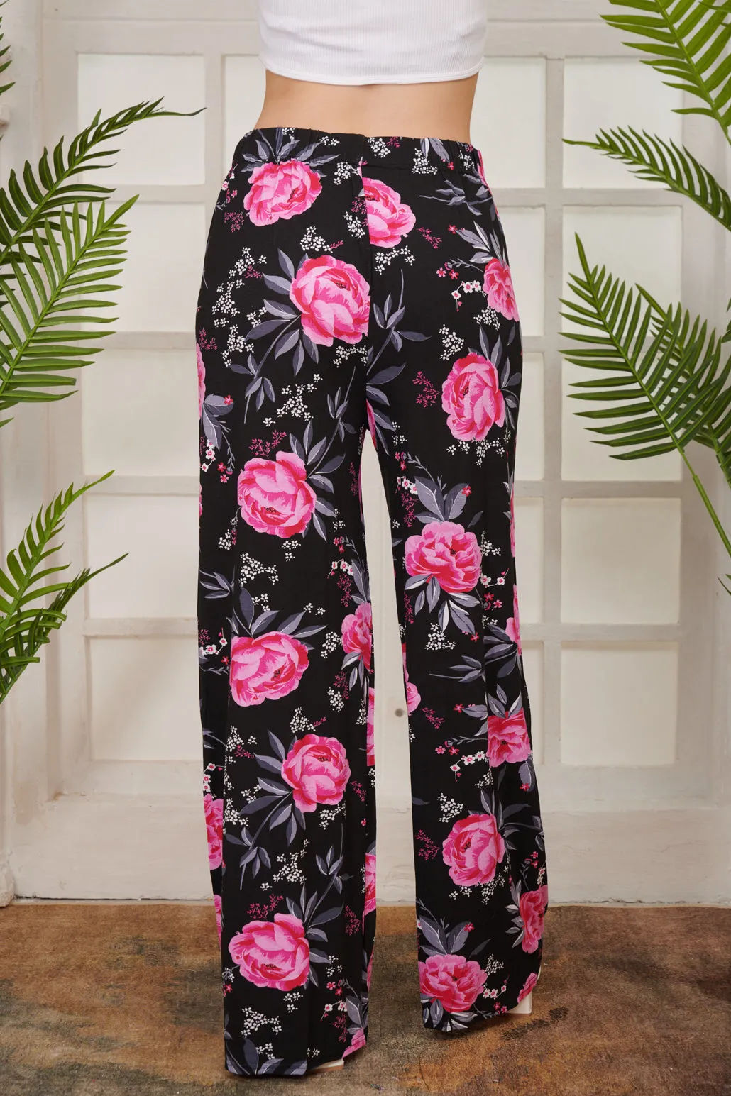 Palazzo Trouser Floral Print