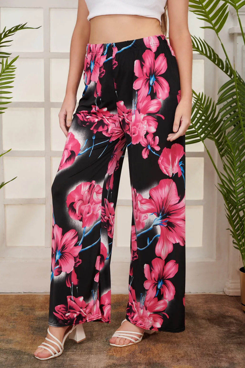 Palazzo Trouser Floral Print