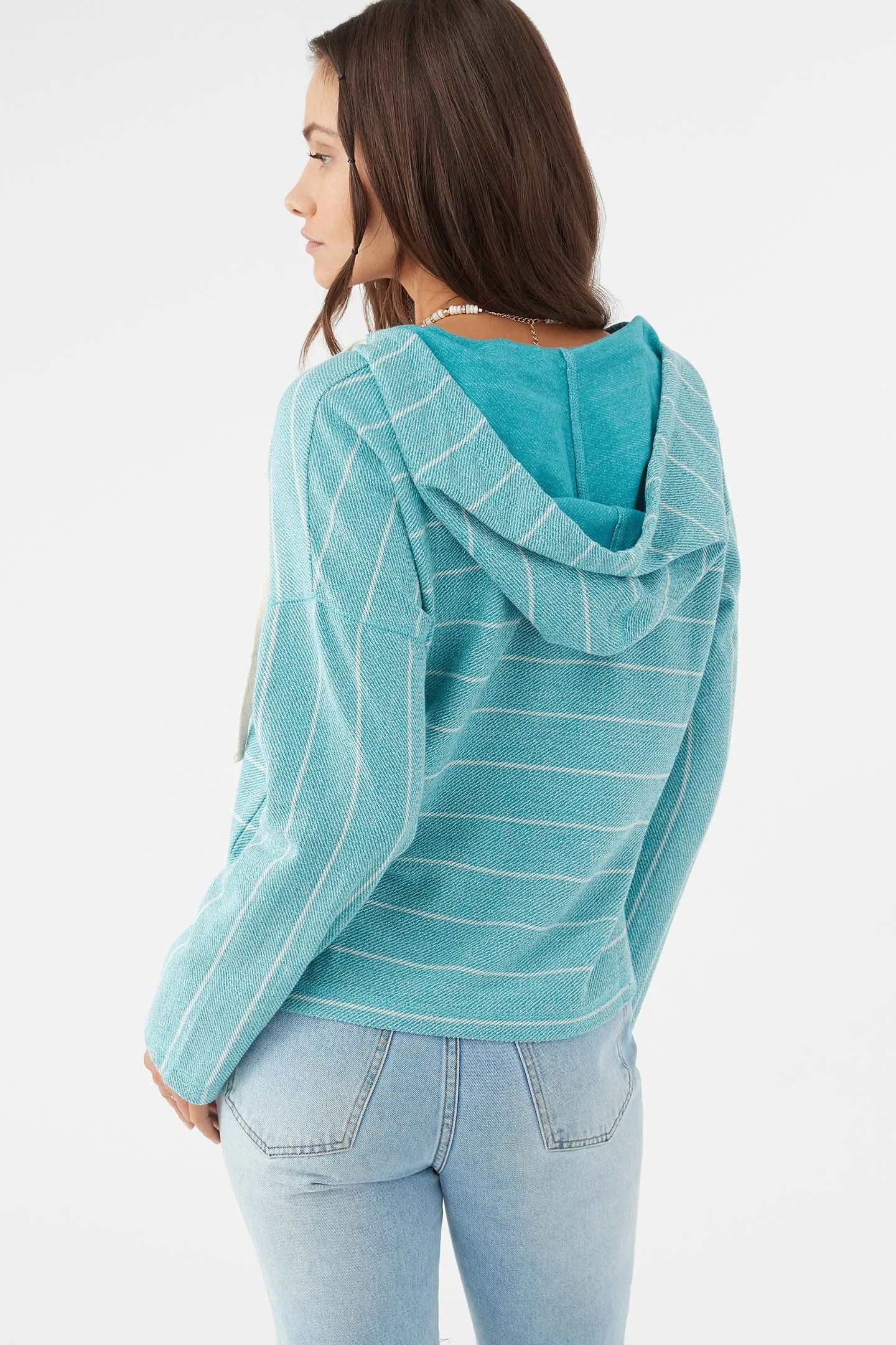 ROSARITO HOODED LOUNGE PULLOVER