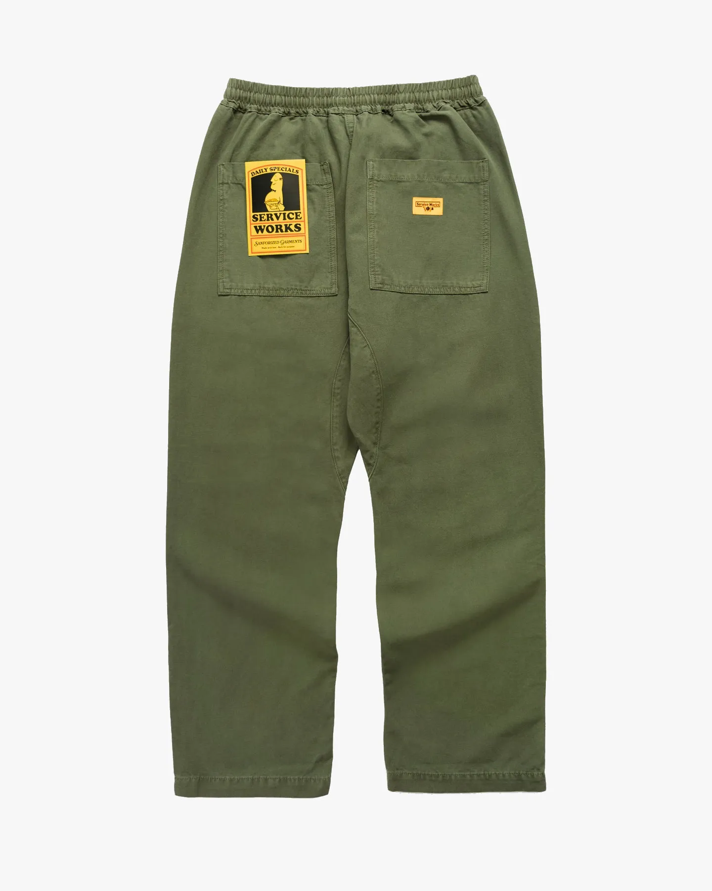 Service Works Classic Canvas Chef Pant - Olive