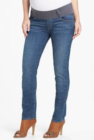 Skinny Maternity Jeans Classic Wash Maternal America