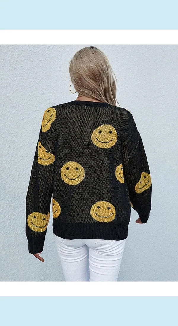 Smiley Face Sweater