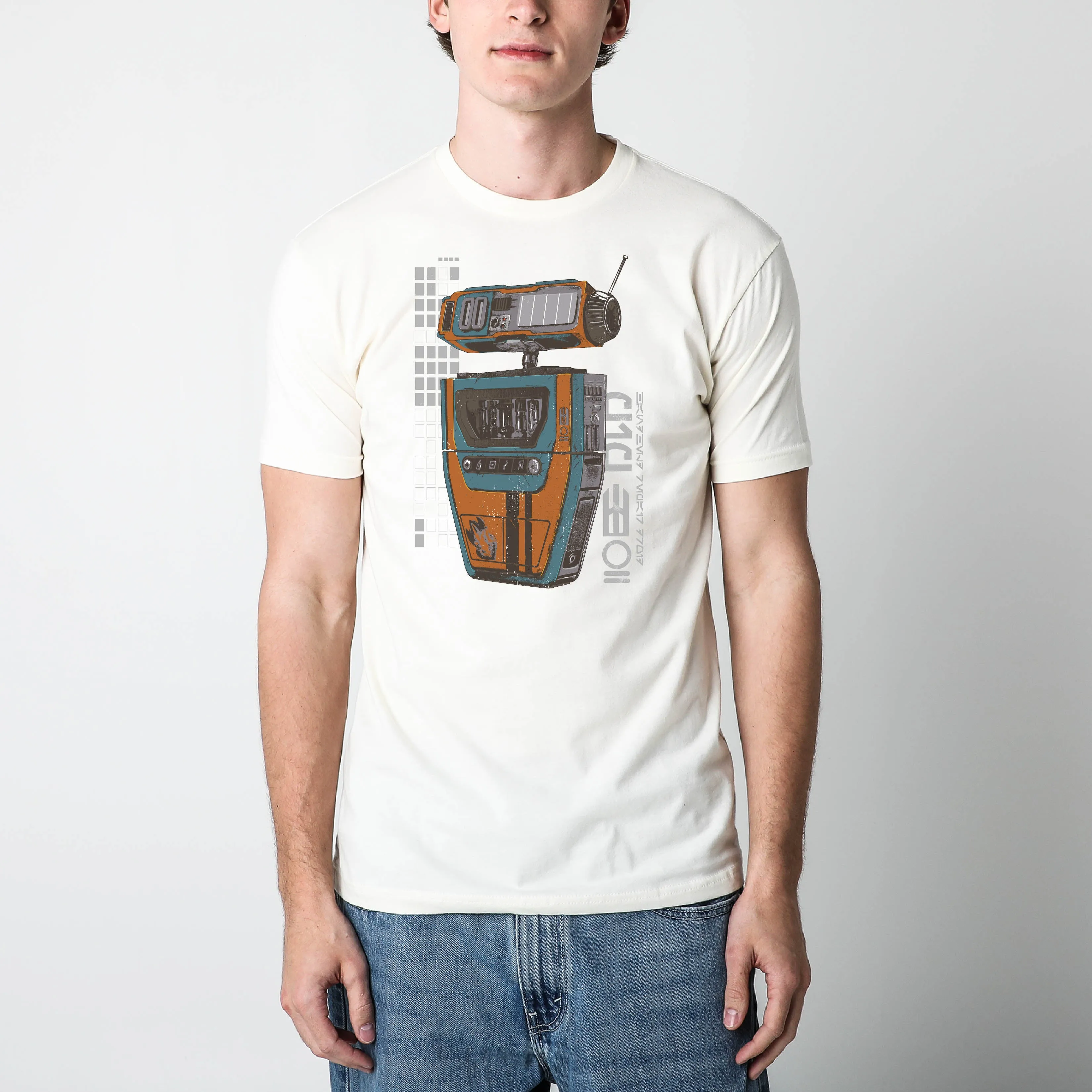 The Acolyte PIP Droid Natural Tee